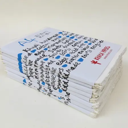 Akvarelový ruční papír Khadi A4 320g 1 kus
